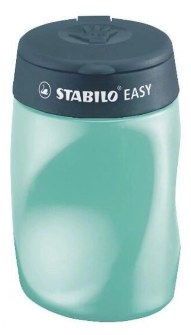 Temperamatite ergonomico STABILO EASYsharpener per destri verde scuro