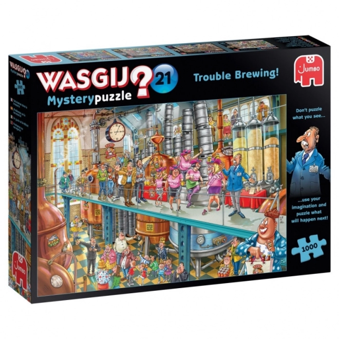 Puzzle Mystery WASGIJ: Problemi in arrivo! 1000 pezzi