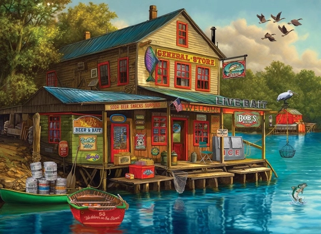 Puzzle 1000 pezzi Bob's Beer & Bait