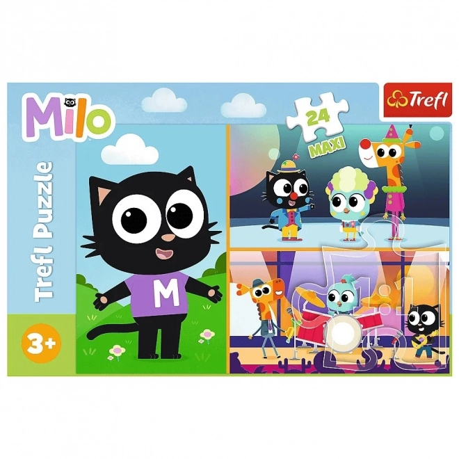 Puzzle Maxi Avventure del piccolo gattino Milo