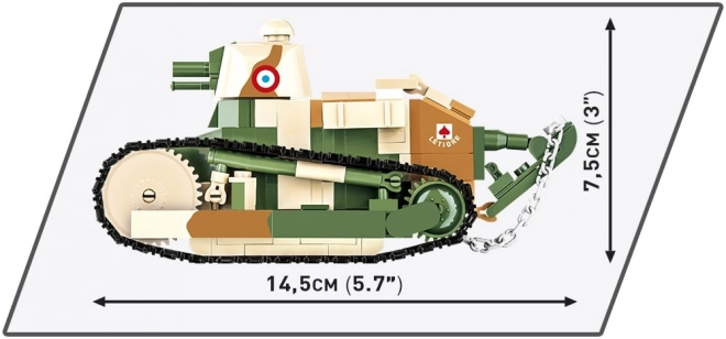 Modello Renault FT Grande Guerra