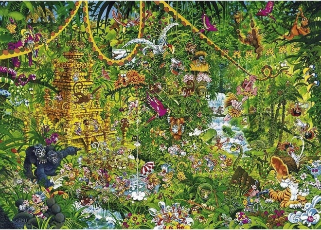 Puzzle giungla profonda 2000 pezzi