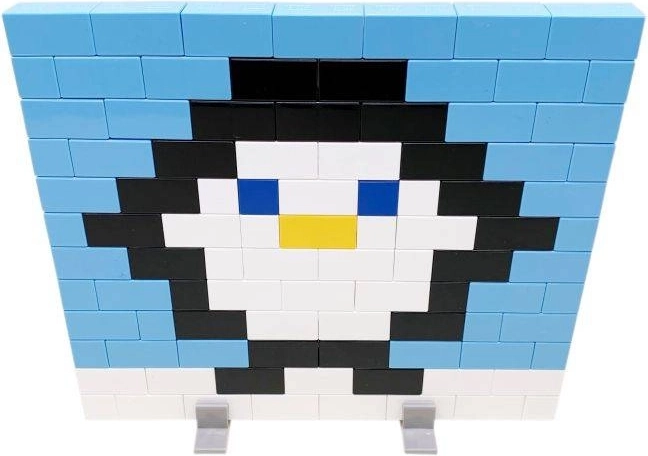 Immagini pixel-art da esporre