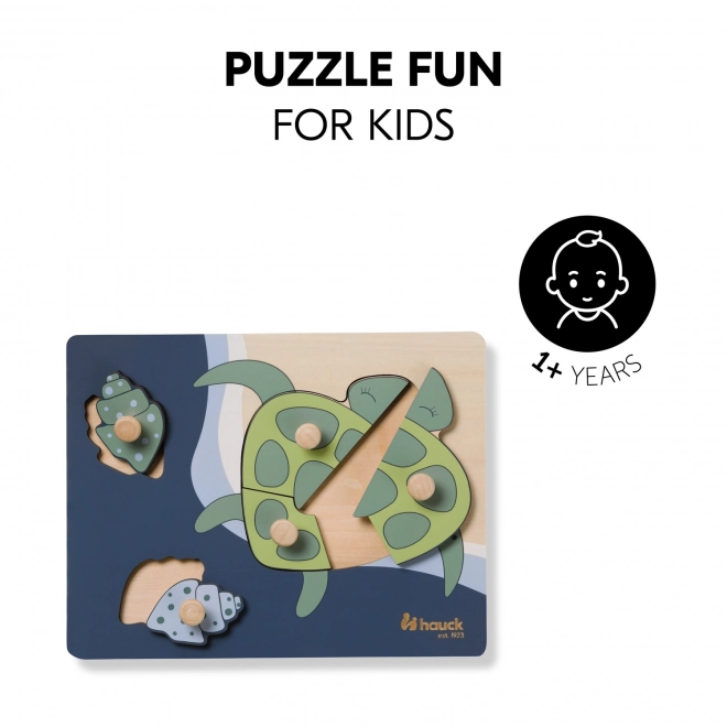 Puzzle in legno - Tartaruga