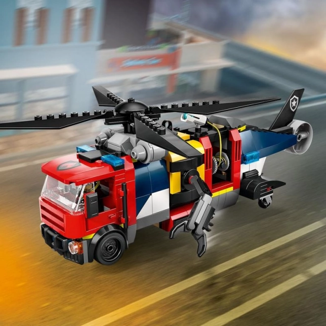 Set di veicoli dei vigili del fuoco e della polizia Lego City