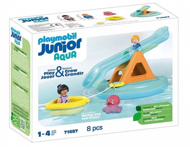 Set Junior Aqua Isola Galleggiante con Scivolo