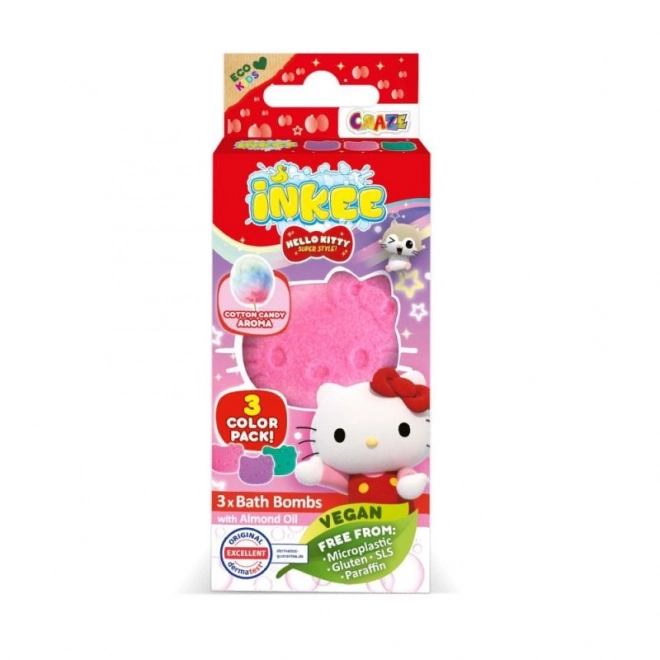 Bomba da Bagno Hello Kitty Inkee Mini Pack