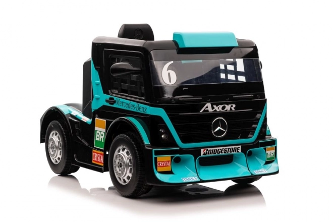 Auto elettrica per bambini Mercedes Blu