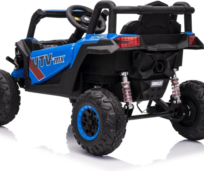 Veicolo elettrico per bambini Buggy Madman UTV-MX blu
