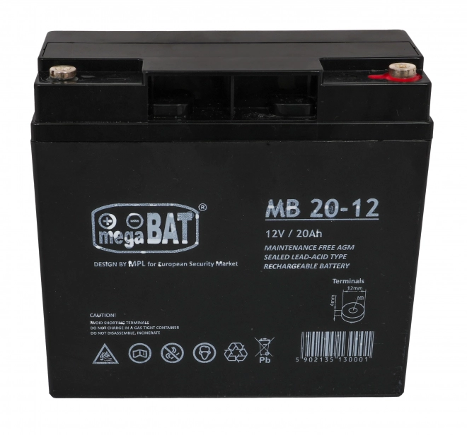 Batteria Ricaricabile 12V/20AH per Veicoli