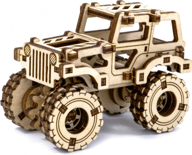 Puzzle 3D in legno Monster Truck