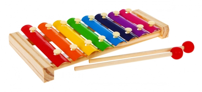 Cymbali in Legno per Bambini 3+ Arcobaleno