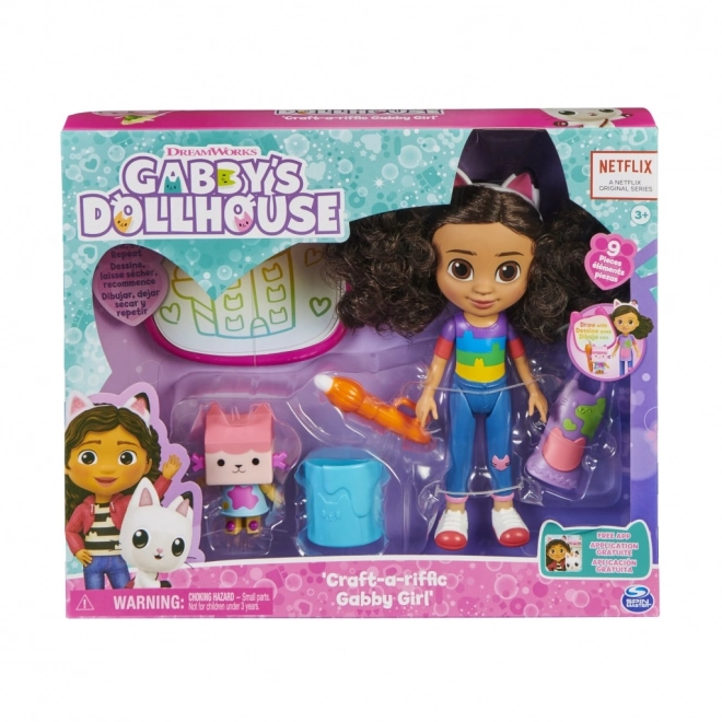 Gabby's Dollhouse Panenka Deluxe Con Accessori per Creare