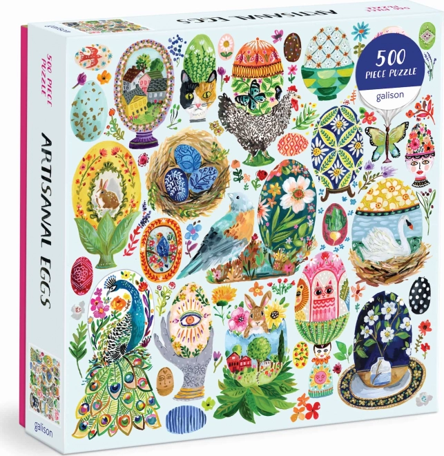 Puzzle Uova dipinte 500 pezzi Galison