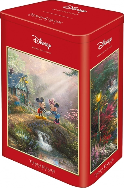 Puzzle in scatola di latta Mickey & Minnie 500 pezzi