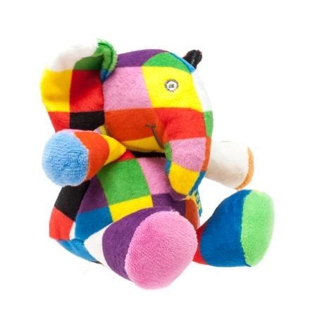 Peluche Elefante Elmer Arcobaleno