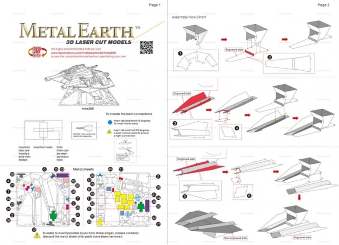 Puzzle 3D Star Wars Snowspeeder