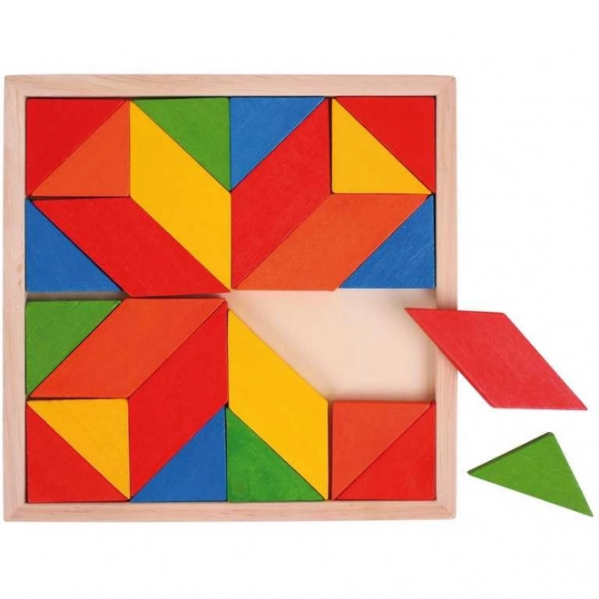 Gioco del mosaico in legno di Bigjigs Toys