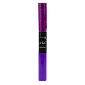 Lukky 2-in-1 mascara e glitter per ciglia viola