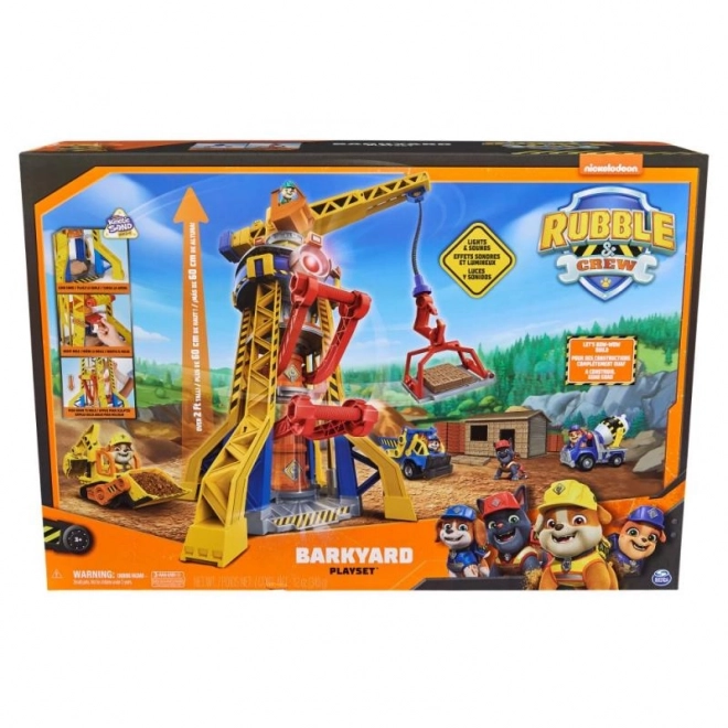 Set veicoli Paw Patrol Rubble e la sua squadra: Torre Gru