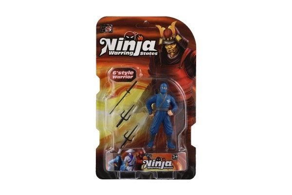 Figura ninja con accessori