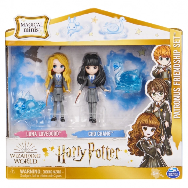 Harry Potter figure Lenka e Cho con patroni