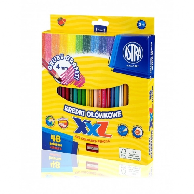 ASTRA Pastelli con mina XXL 48 pz