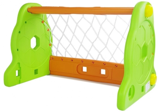 Porta Calcio per Bambini Verde e Arancione