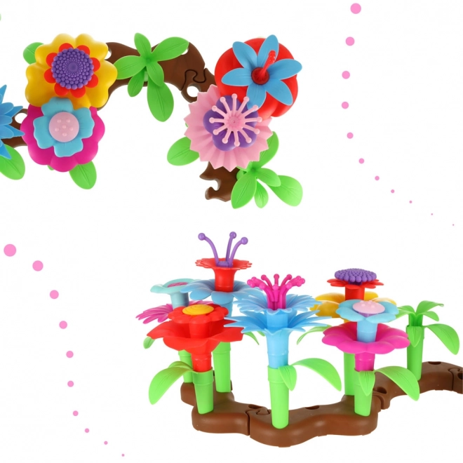 Set Costruzioni Fiori Creativi Giardino Fiorito 48 Pezzi