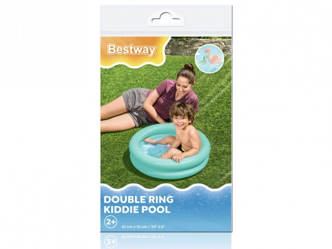Piscina gonfiabile per bambini Bestway a due anelli viola