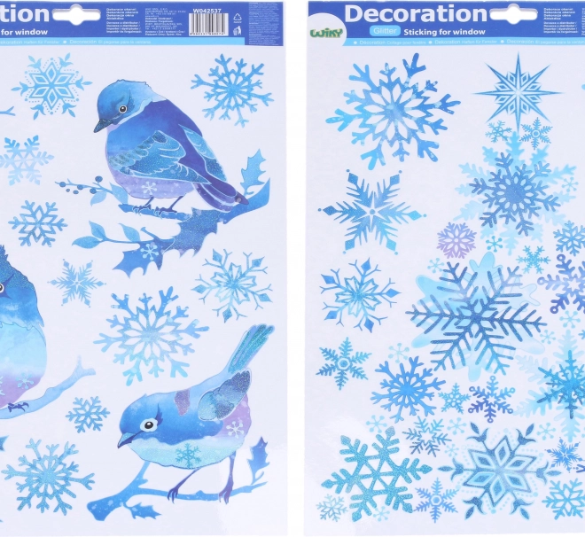 Decorazione natalizia per finestre 41 × 29 cm