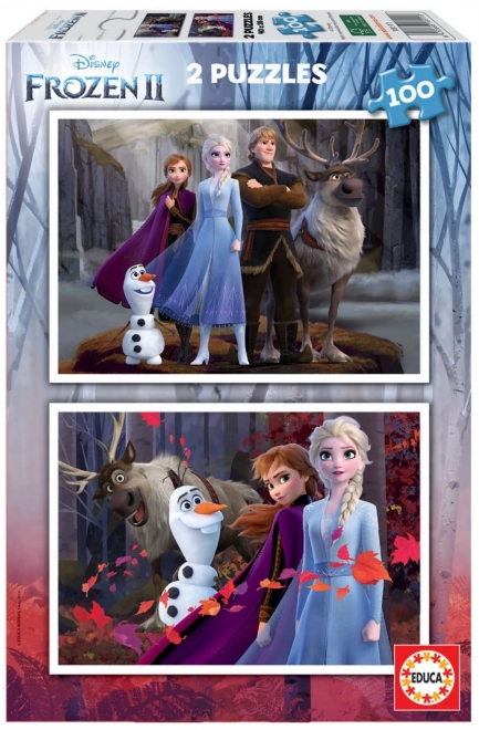 Puzzle di FROZEN 2 2x100 pezzi