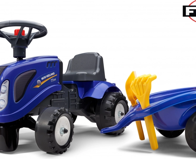 Spingi e Vai Baby New Holland T7 con rimorchio e accessori