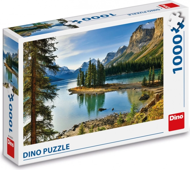 Puzzle Dino Lago Maligne 1000 pezzi