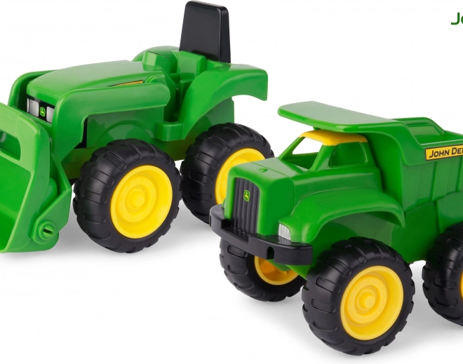 Set Trattore e Dumper John Deere per Bambini