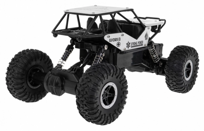 Crawler fuoristrada radiocomandato per bambini 6+ argento scala 1:18