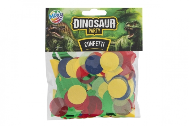 Confetti di carta a tema dinosauro