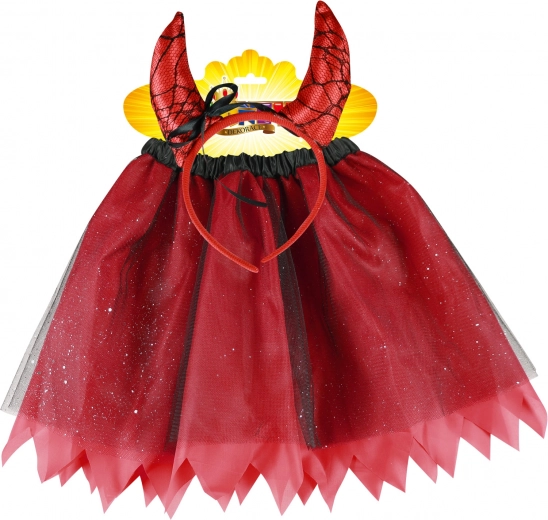 Cerchietto con corna per un look diavoletta immediato