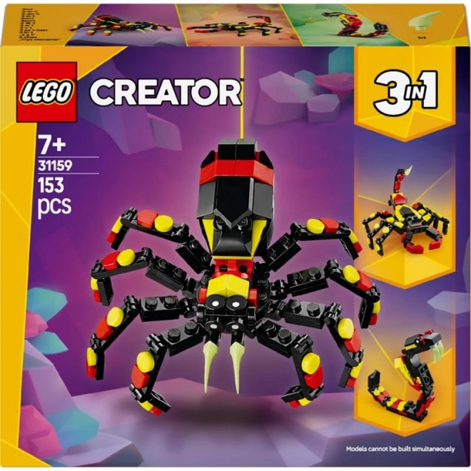 Animali selvaggi: straordinario ragno LEGO Creator