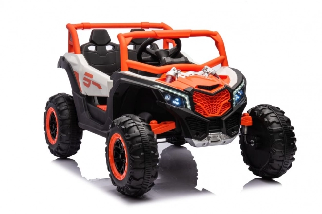 Auto a batteria Buggy UTV arancione 4x4