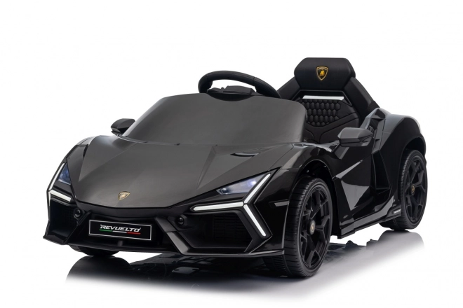 Auto elettrico per bambini Lamborghini Revuelto nero