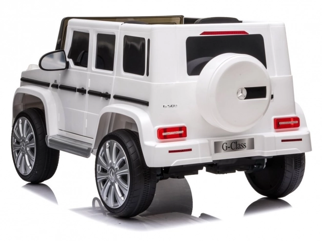 Auto elettrica per bambini Mercedes G500 rosso – Bianco