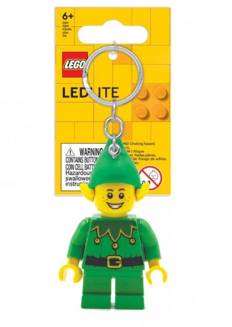 Portachiavi con torcia LED LEGO Elfo