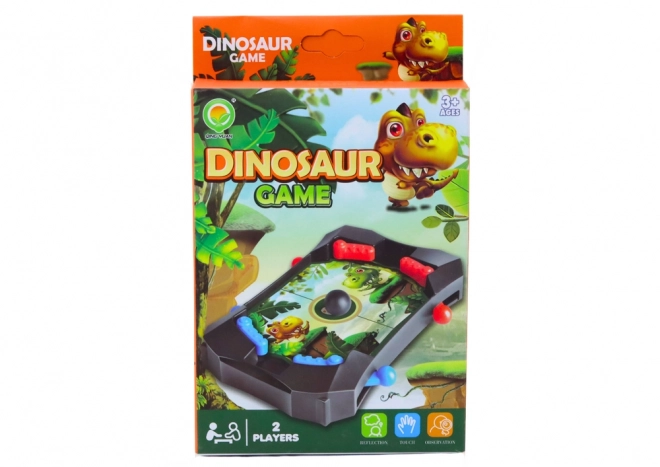 Gioco di abilità mini gioco dinosauro palla bianca