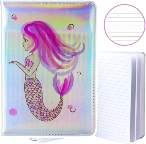 Quaderno Olografico Sirena A5 80 Fogli