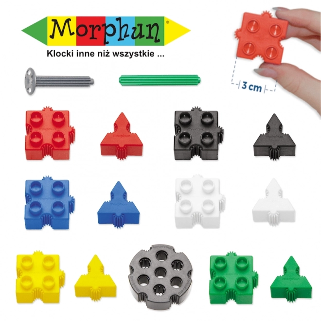 Mega set costruzioni Morphun Starter 1200 pezzi