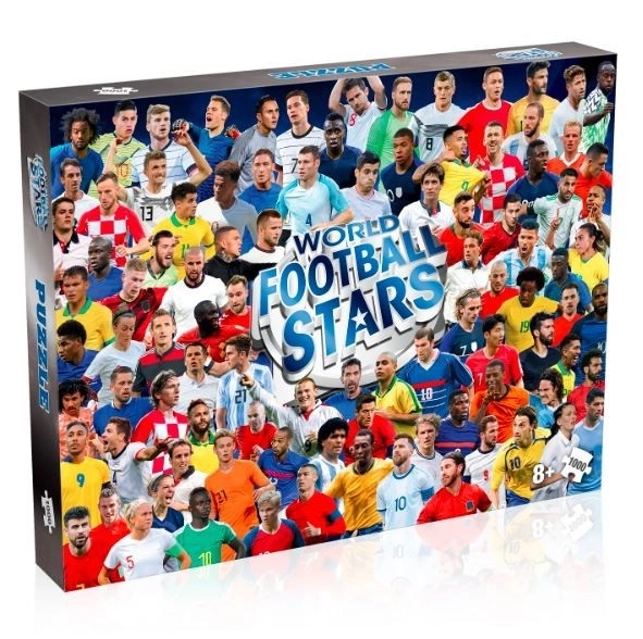 Puzzle 1000 pezzi Stelle del calcio mondiale