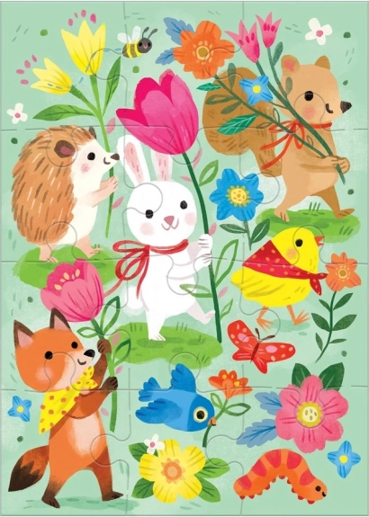 Puzzle Mudpuppy con auguri di Pasqua