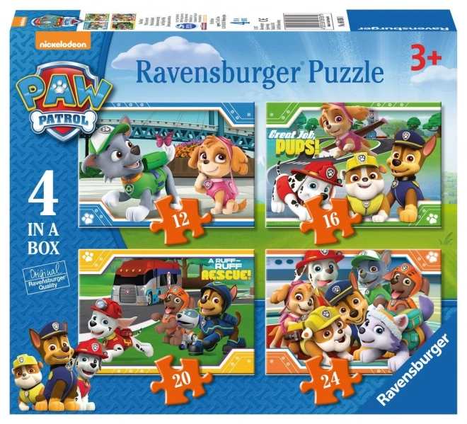 Puzzle Ravensburger Paw Patrol multipack