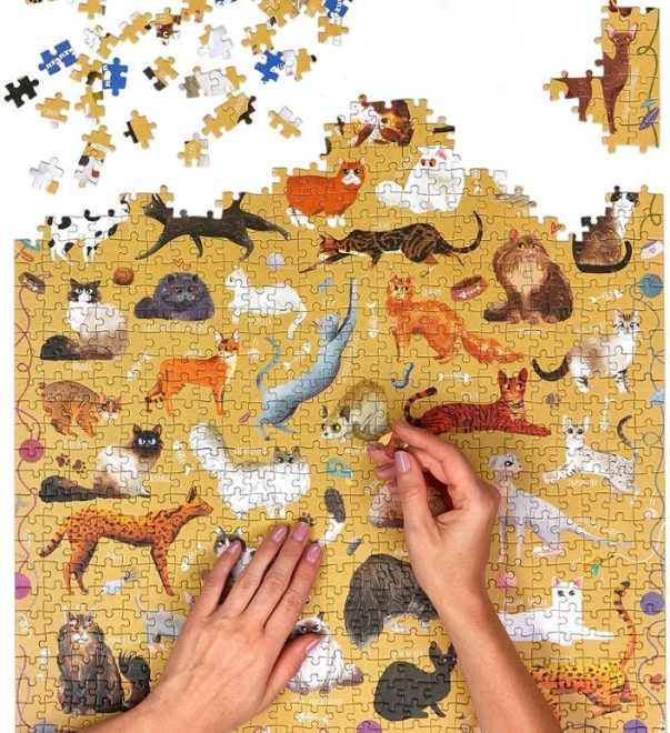 Puzzle Puzzlove Gatti 1000 pezzi